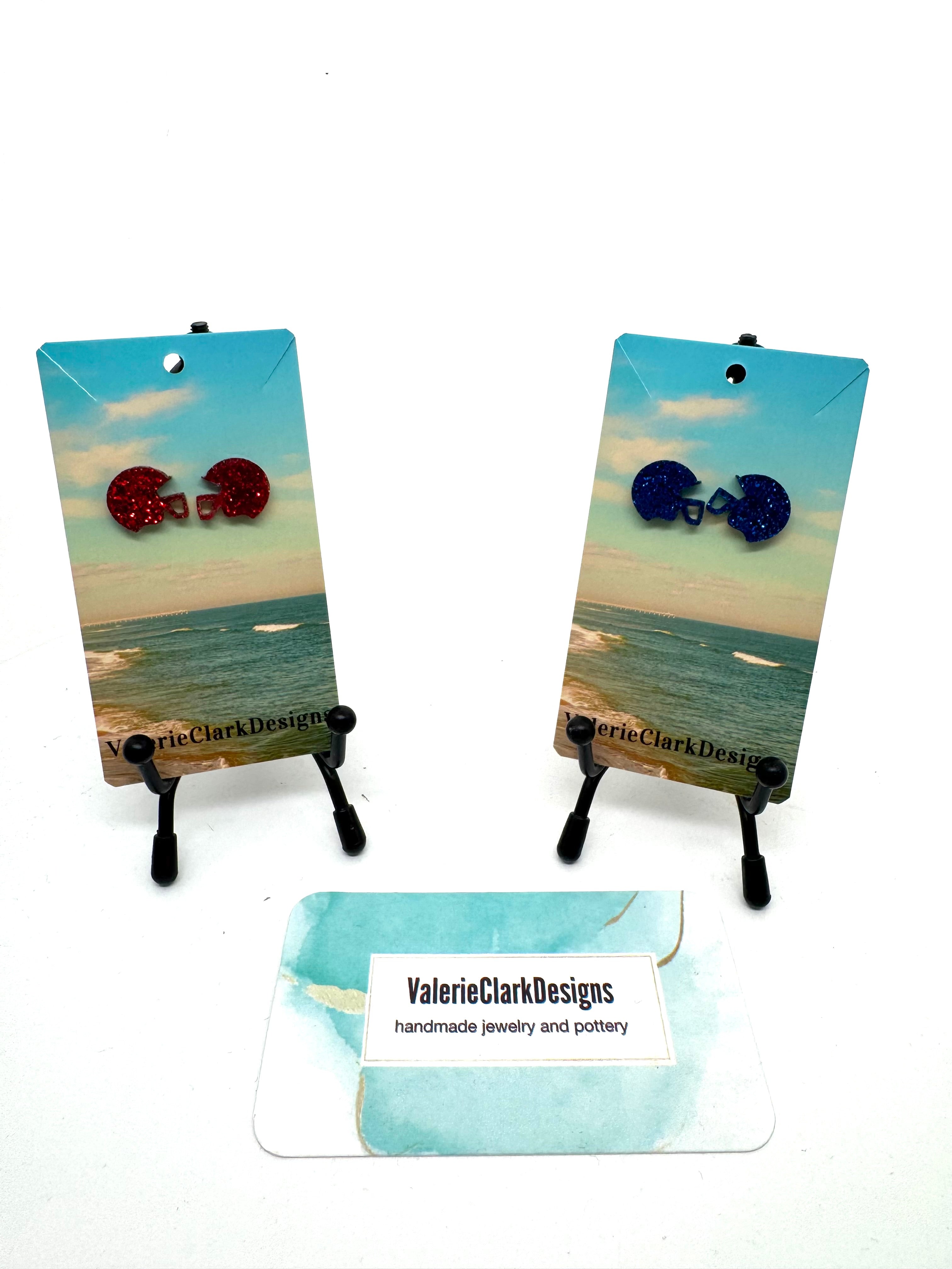 Buffalo bills earrings