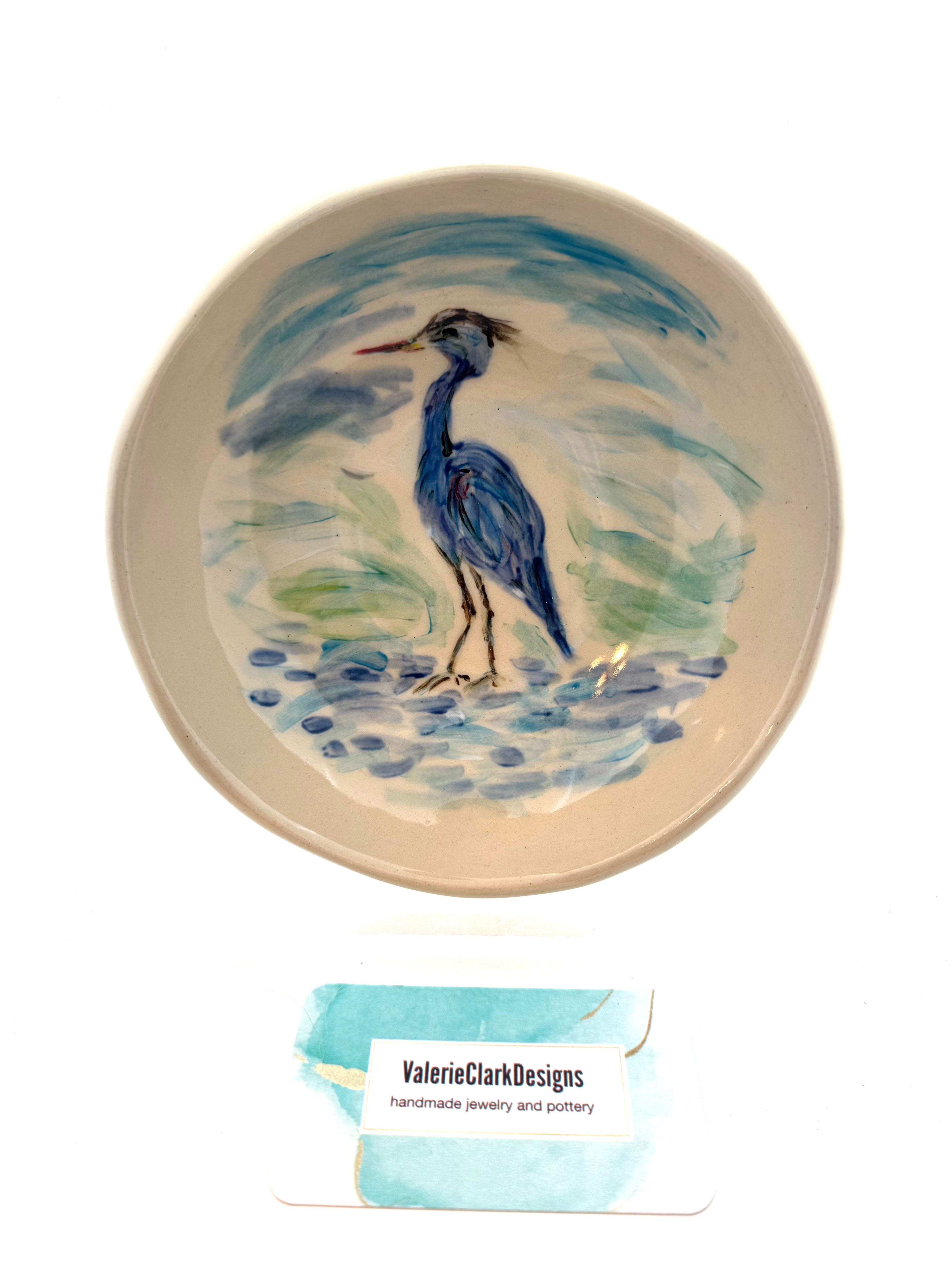 6” heron bowl